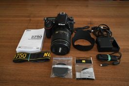 Nikon D750 mit AF-S Nikkor Objektiv 24-120 mm, 1:4 G ED VR