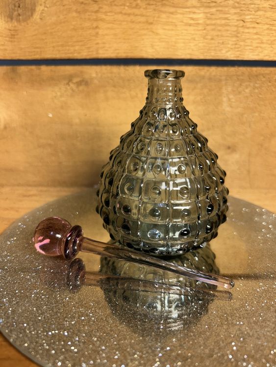 Dekorative Vintage Parfum Flakon mit Glasstopfen! (Gebraucht) in Fanas ...