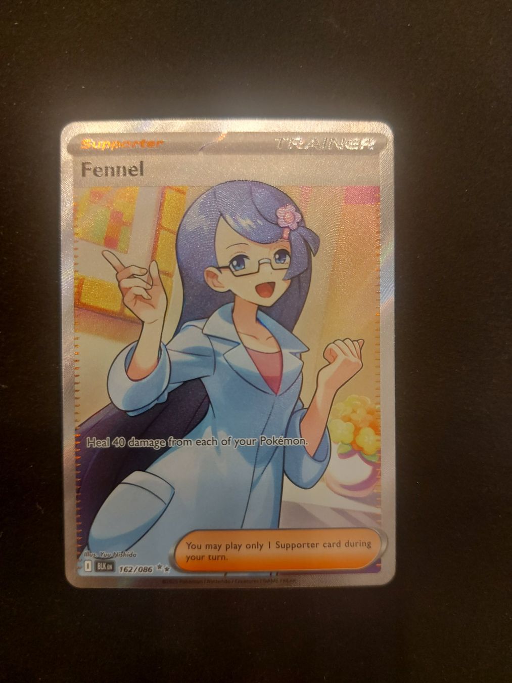 Pokémon Sammelbilder & Trading cards: Fennel #162 Black Bolt (BLK EN) – Gebraucht aus Biasca von Sara_Poke123
