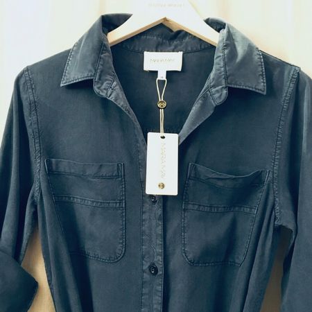 Mara May Hemdbluse Jeans Kleid LA Lyocell indigo Gr 36 neu