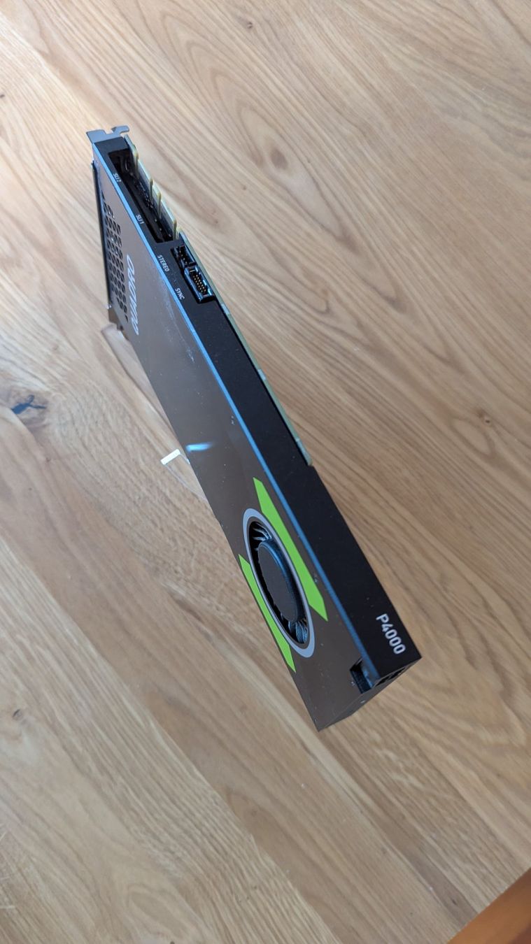 Nvidia Schede grafiche: Nvidia Quadro P4000 – Usato da Kreuzlingen venduto da Magnix 1