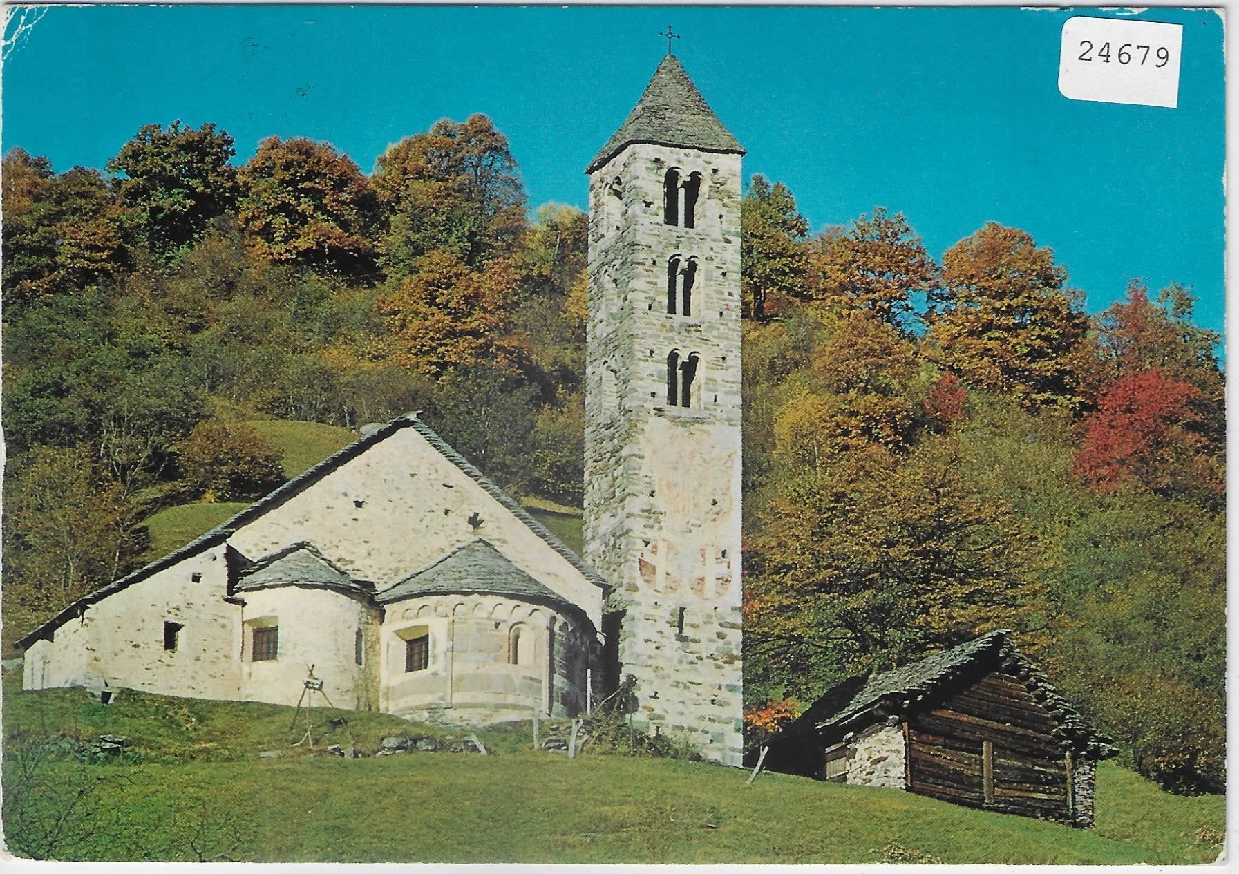 Cartoline postali: Chiesa di Negrentimo Valle Blenio – Antico da Ettingen venduto da Kartenplanet