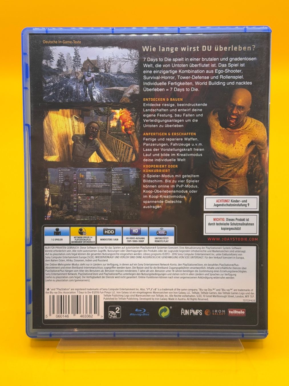 Sony Giochi: 7 Days to Die PS4 Survival Horror – Usato da Oberwil b. Zug venduto da silver2024 1