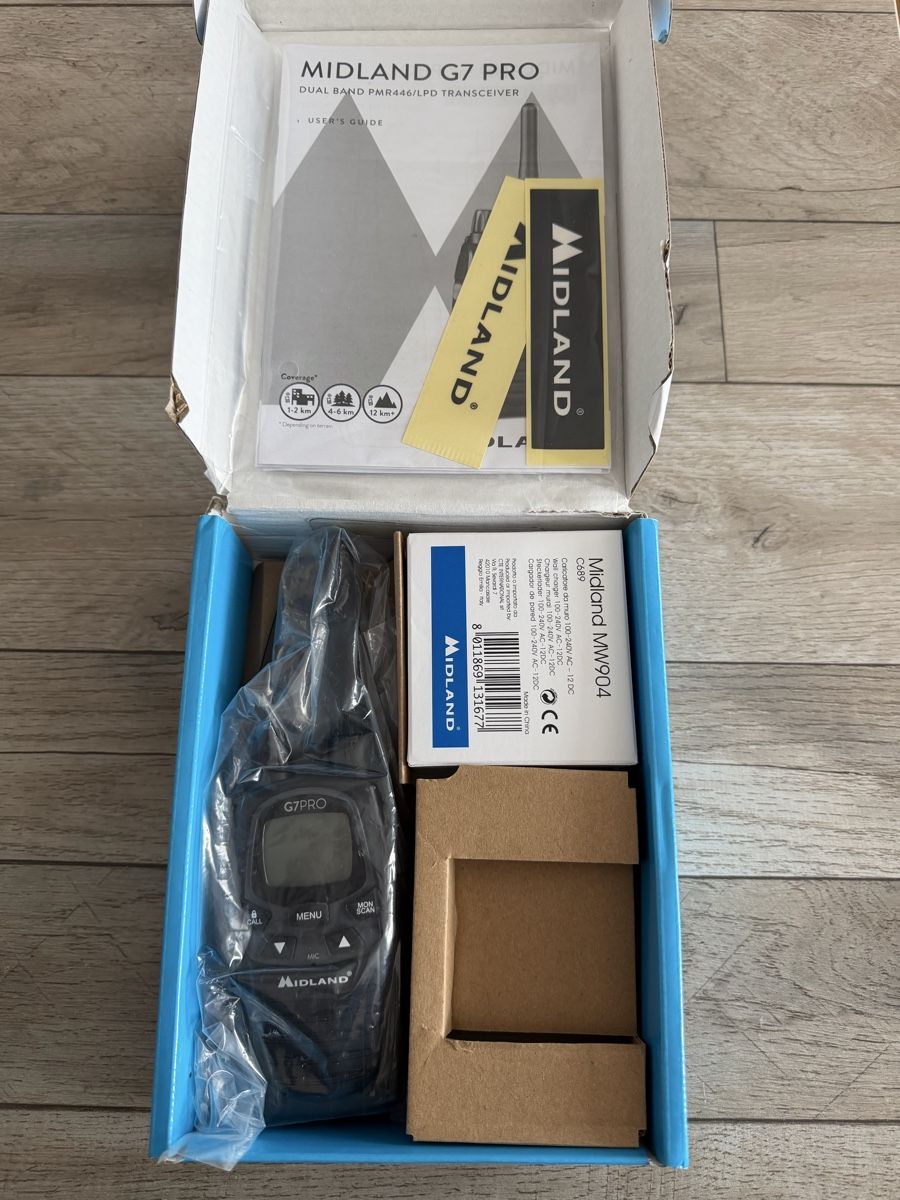 Radiocomunicazione: PMR Funkgerät, Midland G7 Pro – Nuovo e nell'imballaggio originale da Emmenbrücke venduto da Marktonline 1