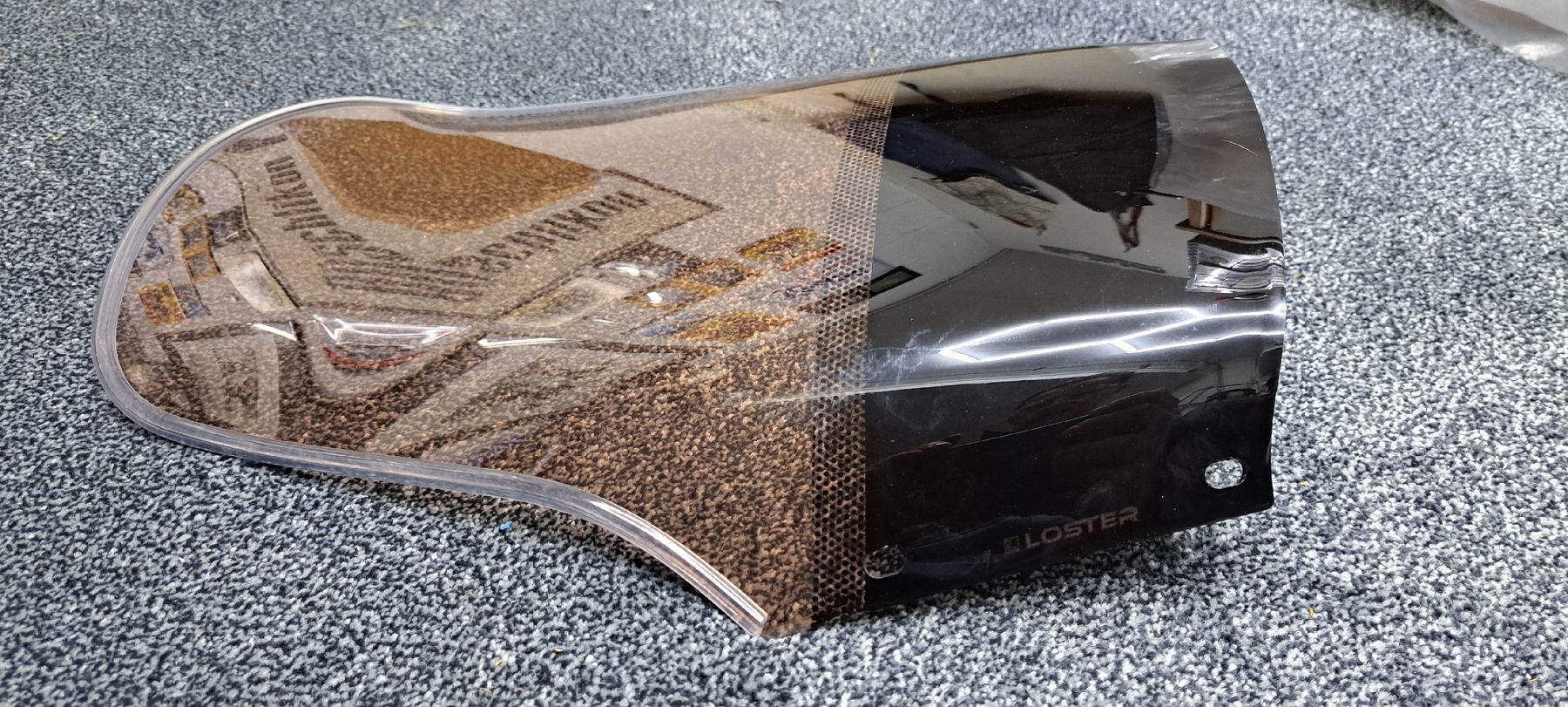 Honda Tutti i ricambio per moto: Honda NX 650 Dominator RD02 und RD08 Windschutzscheibe – Nuovo e nell'imballaggio originale da Cham venduto da Macmene 1