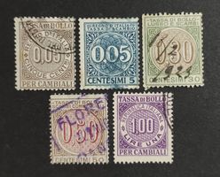 Italien - Steuermarken, LOT gestempelt
