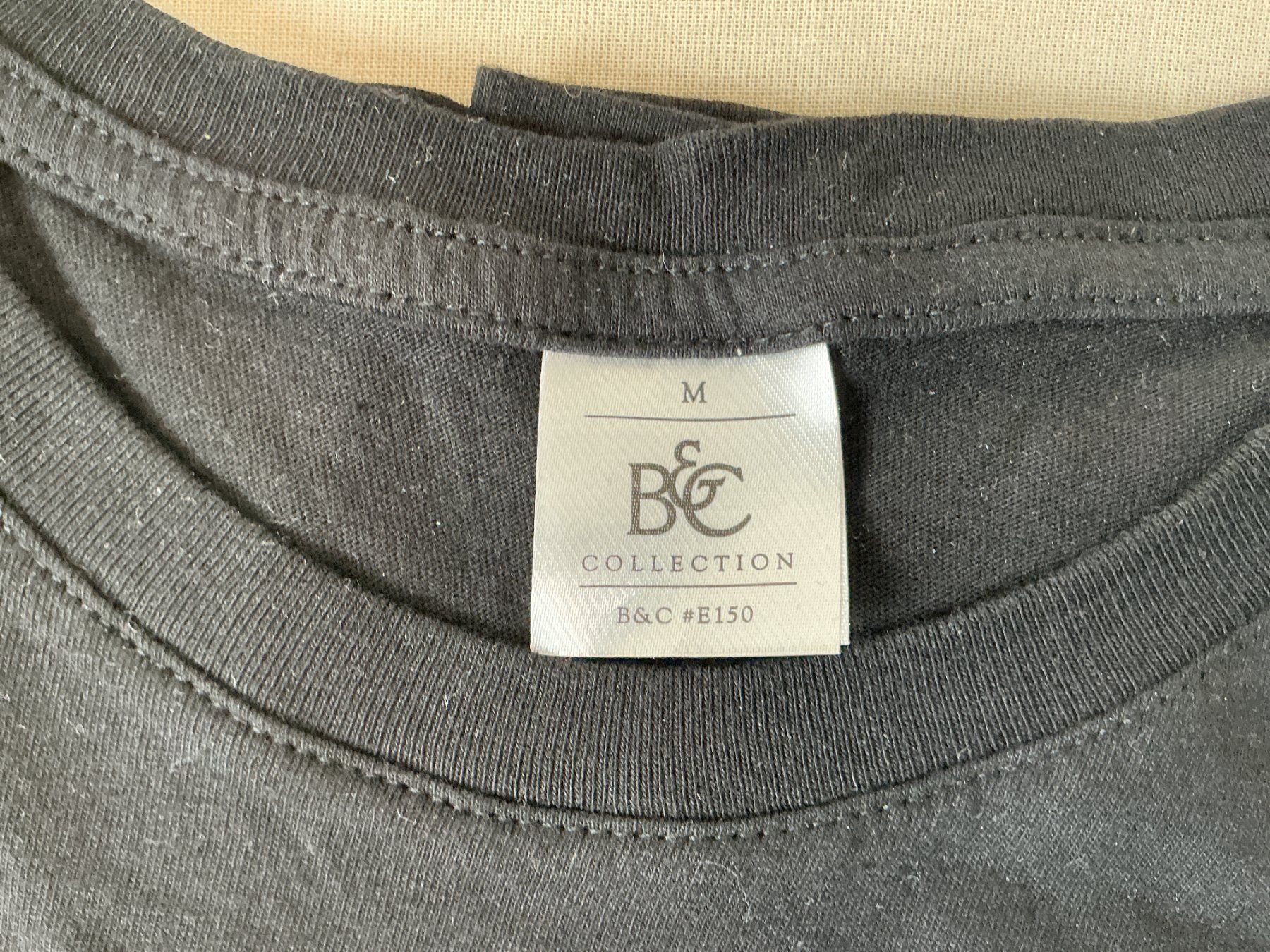 T-shirt: B&C Collection T-Shirt schwarz M – Nuovo (secondo la descrizione) da Richterswil venduto da Restwert_Richterswil 4