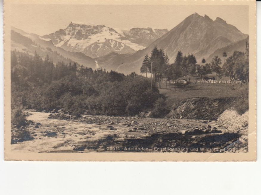 Cartoline postali: Adelboden 1919 – Usato da Bürglen TG venduto da StampGraf