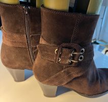 Stiefeletten BRUNO PREMI, Gr. 38, braun, Wildleder