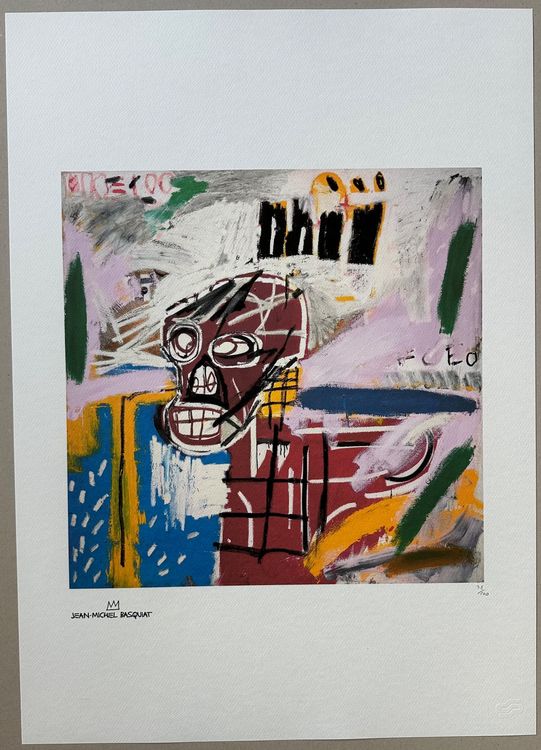 Basquiat: Red skull 38/100 | Kaufen auf Ricardo