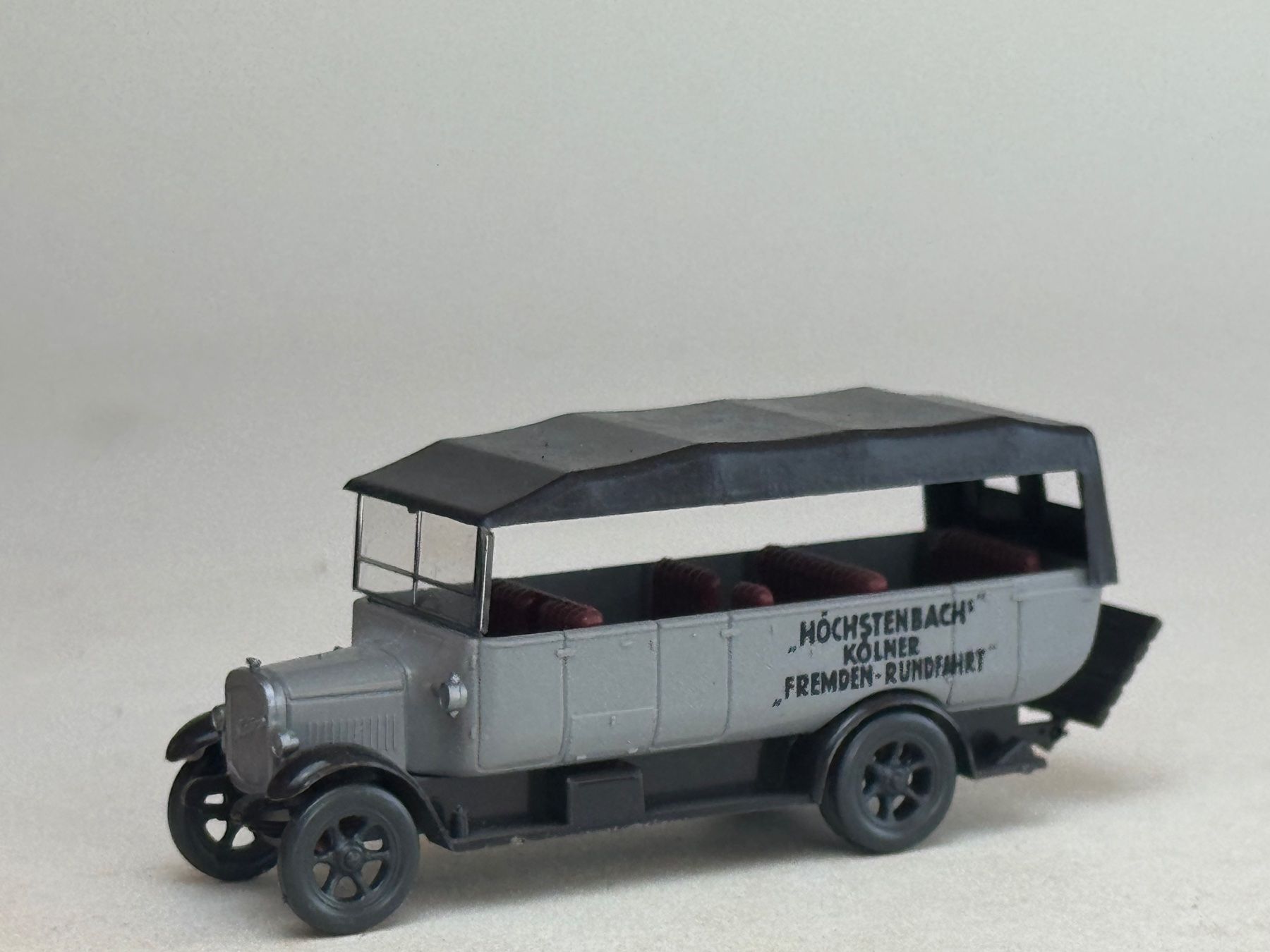 Kibri Modellautos: VE1- Roskopf Saurer Bus grau – Gebraucht aus Elm von Wikmtz