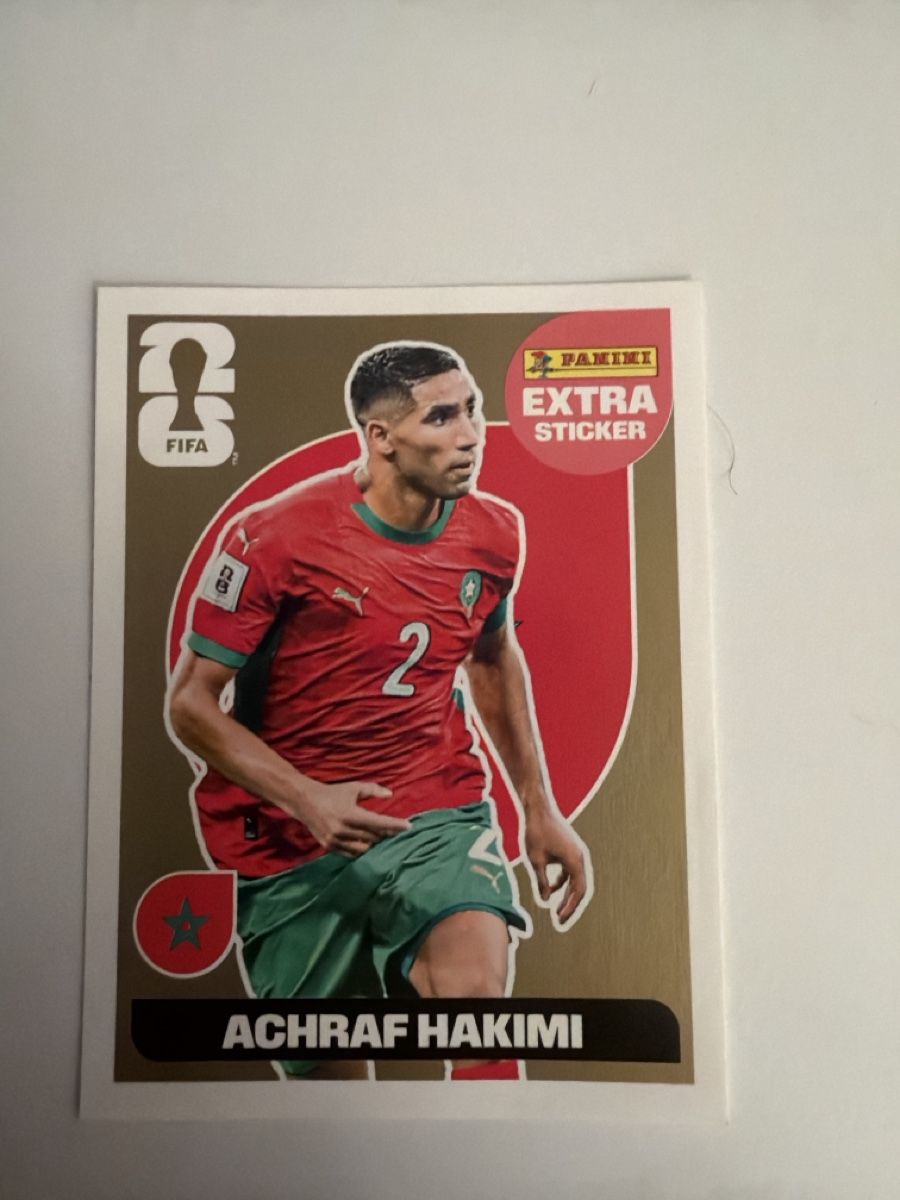 Panini Cartes à collectionner: Hakimi Extra Sticker Gold Silber lila  – Neuf (Voir description) à Bern par Prime_Sales 1