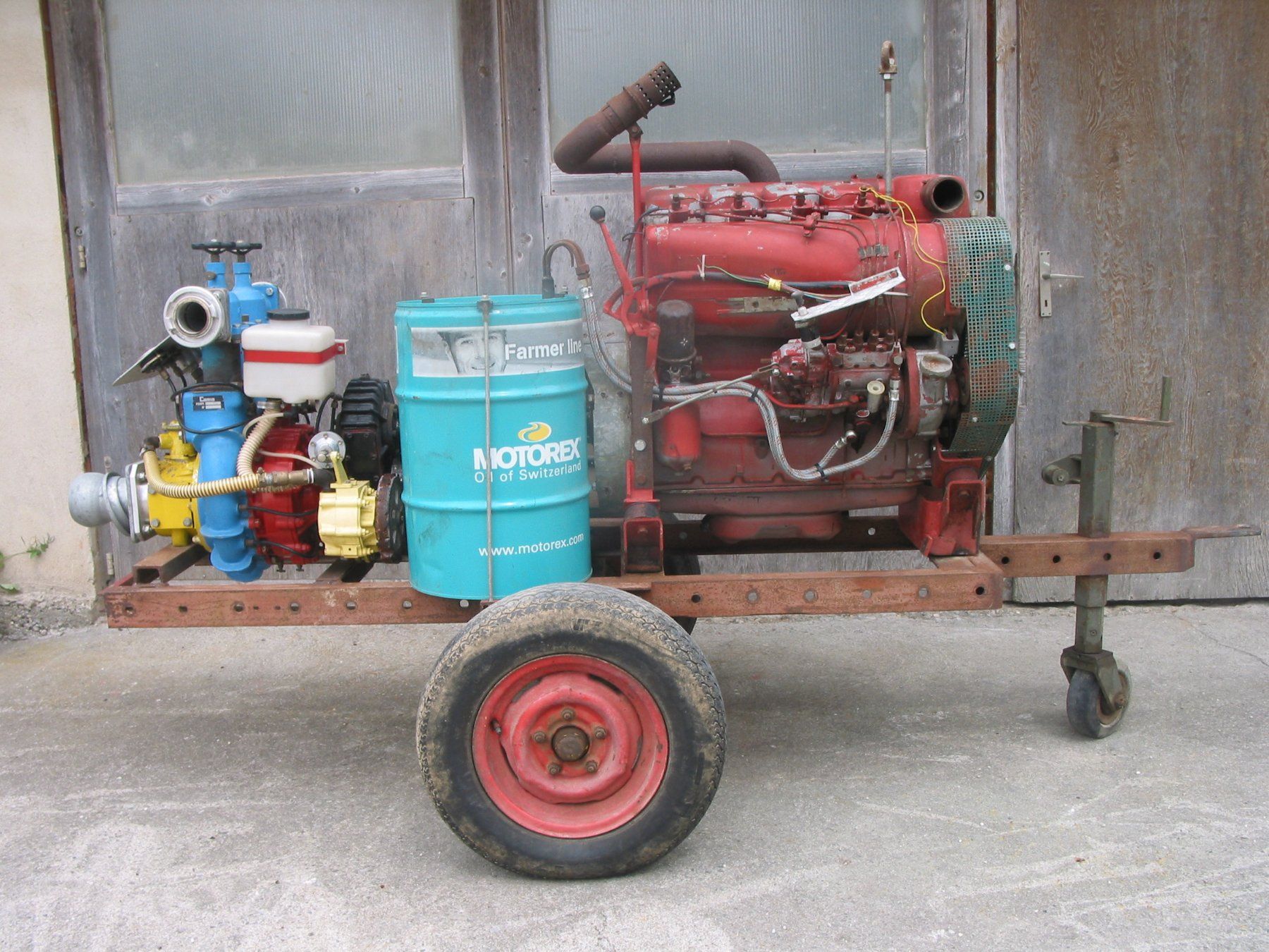 Pompe & Parti di ricambio: Bewässerungspumpe mit Dieselmotor – Difettoso da Graben venduto da beamar01