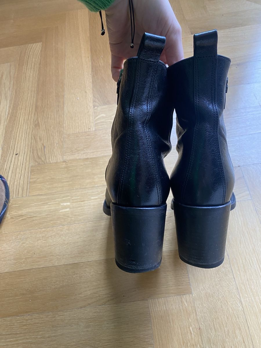 Scarpe da donna: Pantanetti Leder Stiefeletten schwarz – Usato da Zürich venduto da happycastle 2