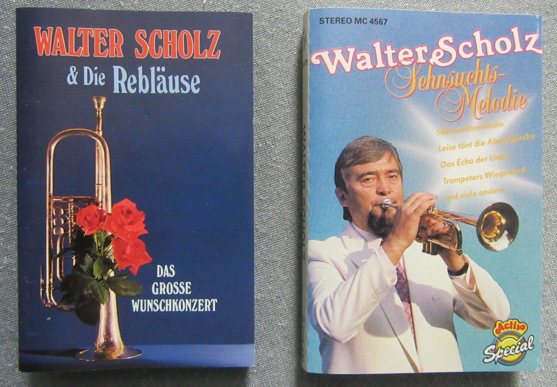 Kompaktkassetten: 2 Musikkassetten - Walter Scholz - ab CHF 1.00 – Gebraucht aus Auenstein von Padabimbim