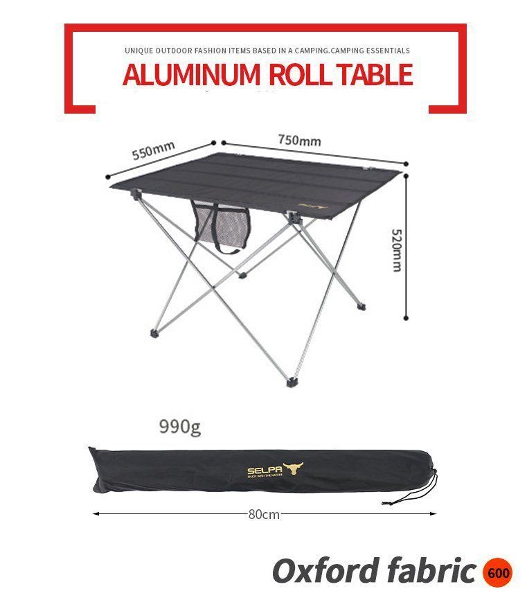 Tavoli: Table camping table pliable ultra légère L – Nuovo e nell'imballaggio originale da Morges venduto da All4nature 2