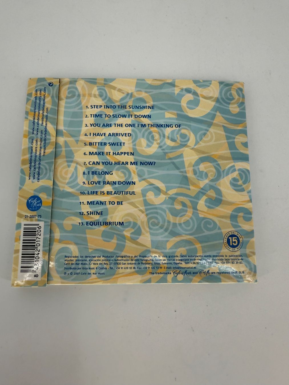 CD: Cafe del Mar - Gary B - Step Into The Sunshine – Usato da Auenstein venduto da moin. 1