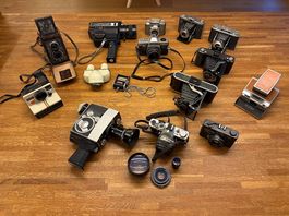 Vintage Kamera- & Filmsammlung