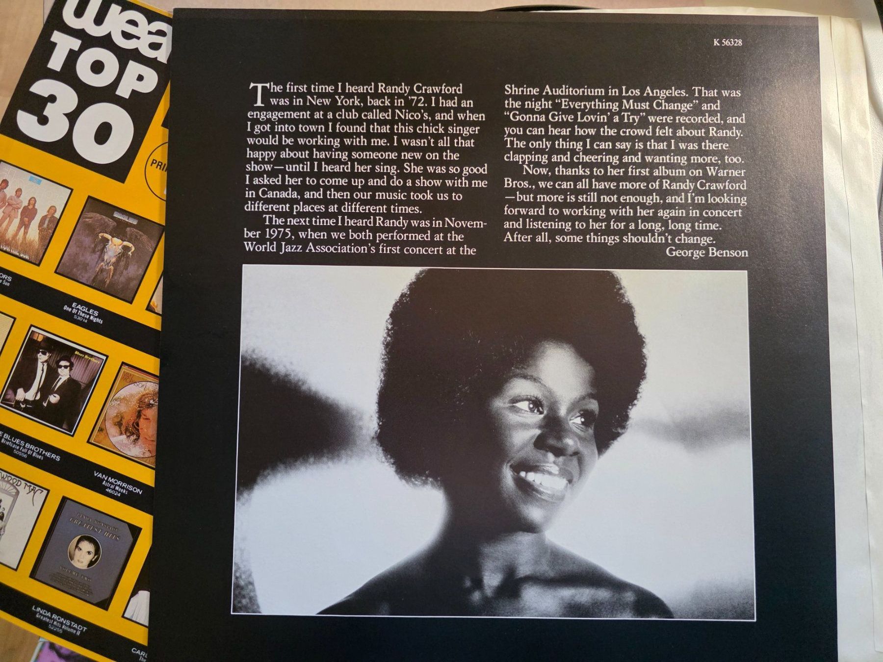 Dischi in vinile: Vinyl LP : Randy Crawford - Everything must Change - 1976 – Usato da Walterswil BE venduto da Lonitti 5