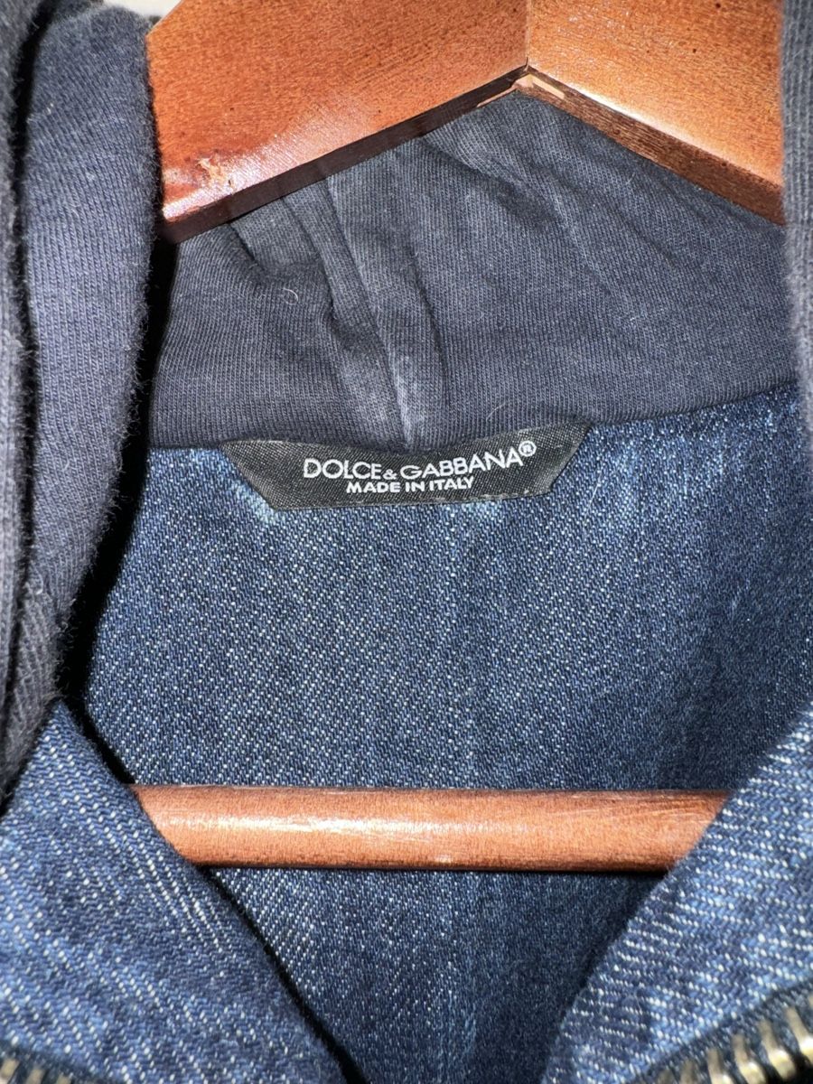 Dolce & Gabbana Giacche: Dolce Gabbana Jersey Jeans Jacket 50 – Nuovo (secondo la descrizione) da Zug venduto da OJ1212 1