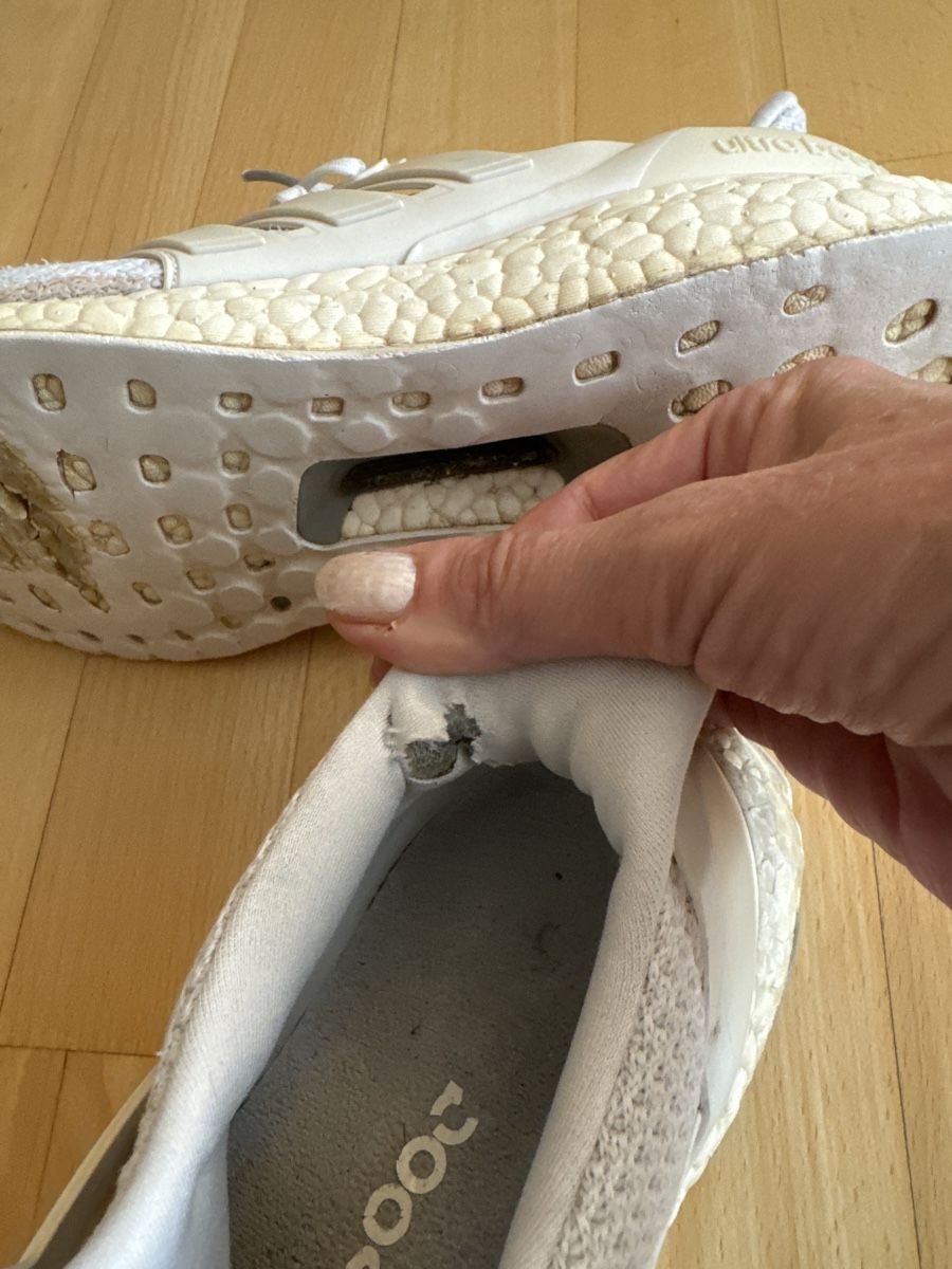 Scarpe da uomo: Adidas Ultra Boost, Gr. 42 2/3 weiss – Usato da Abtwil SG venduto da ale2002 4