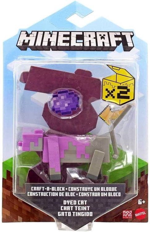 Mattel Figurine Minecraft Dyed Cat, rare | Kaufen auf Ricardo