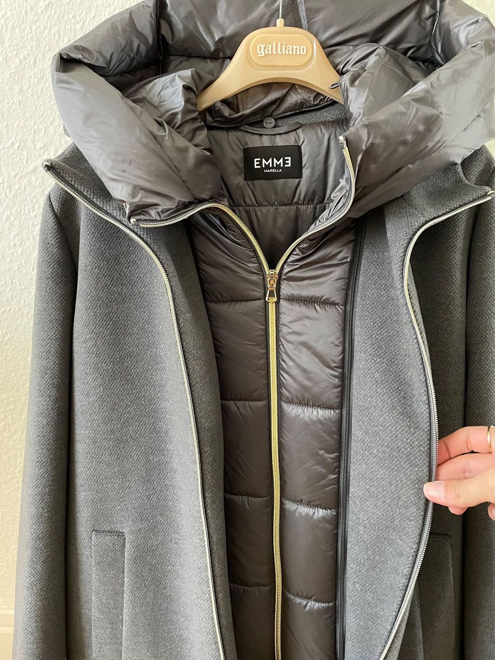 Marella Cappotti: Manteau Marella gris, taille 38-40 – Usato da Genève venduto da sca_j5cs 6