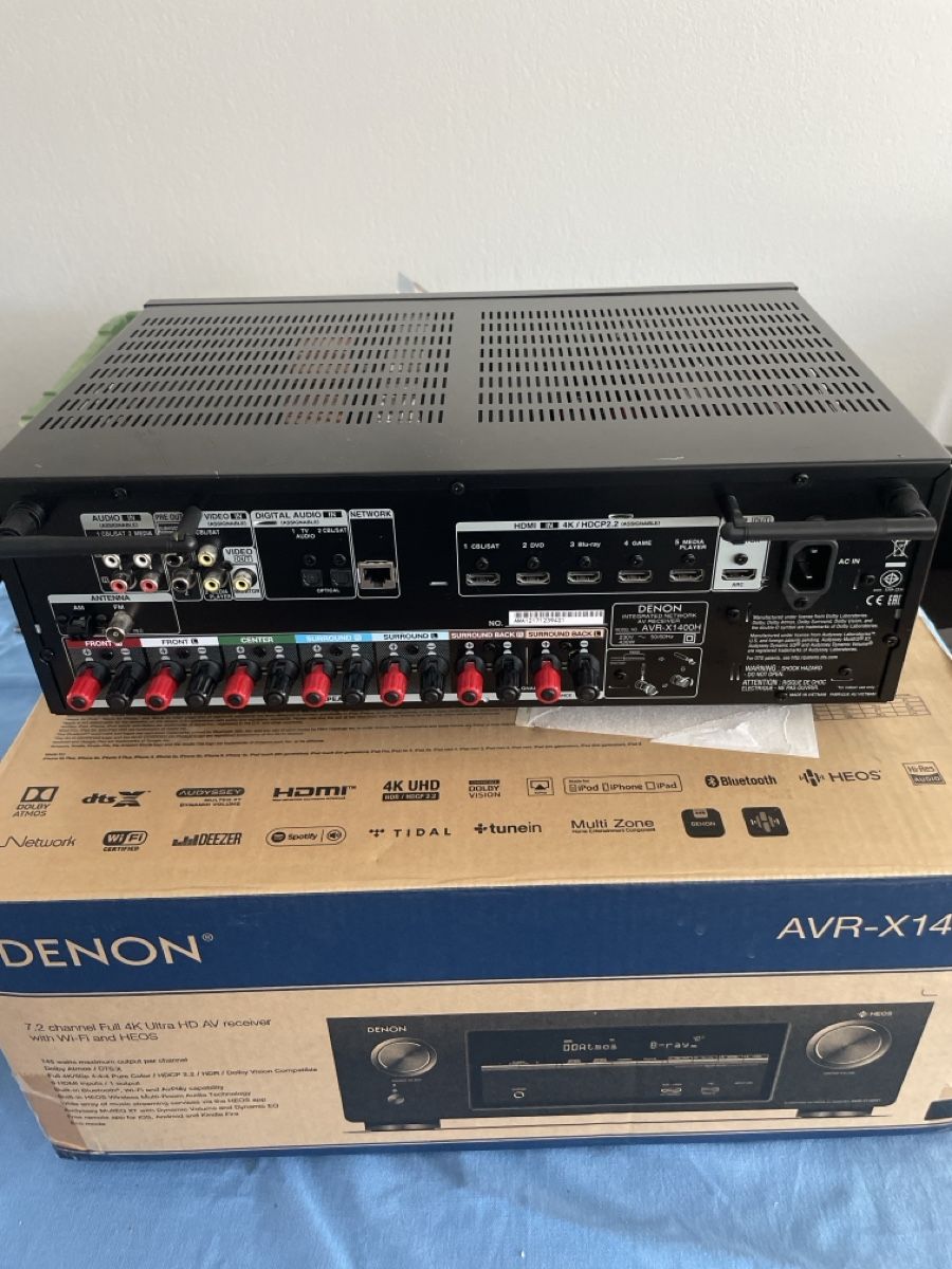Denon Receiver: Denon AVR-X1400H Receiver – Gebraucht aus Neuheim von Roger_gaby 4