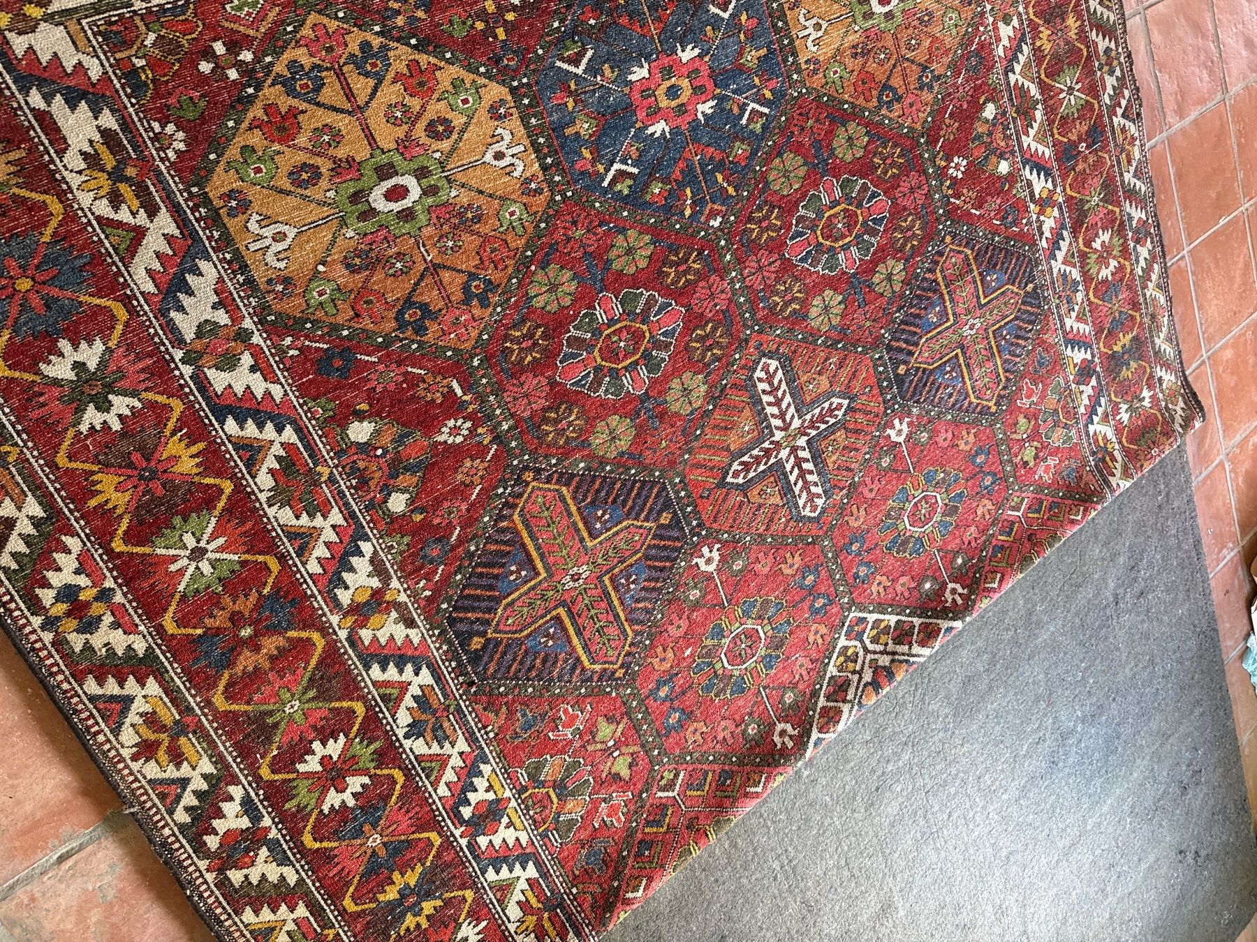 Teppiche: Grosser antiker Nomadenteppich ca 320x200 cm – Gebraucht aus Ottenbach von tickorus 4