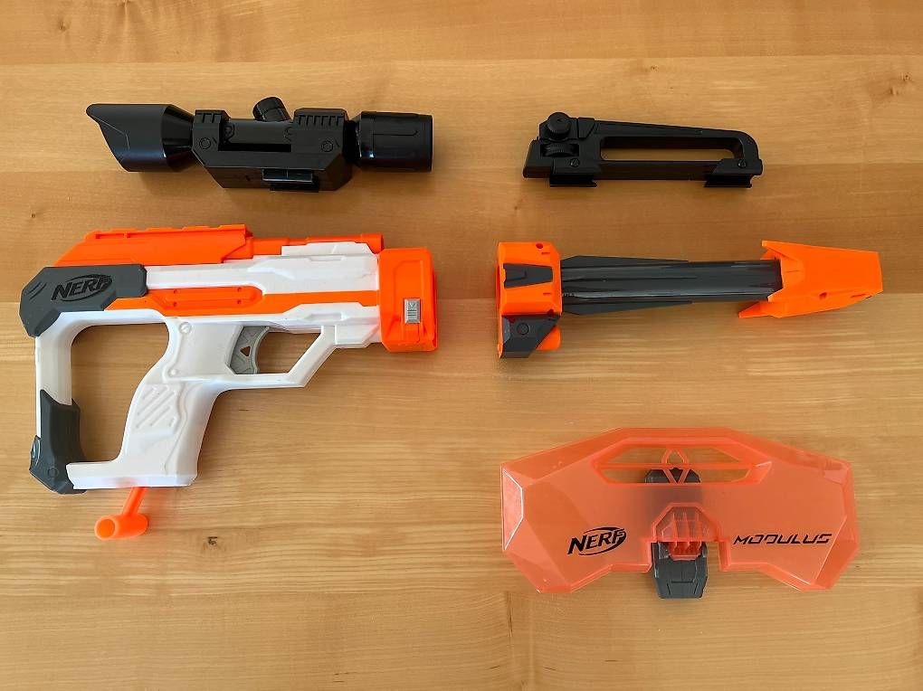 Spielzeuge: Anbauteile Nerf – Gebraucht aus Effretikon von kia_c6fv