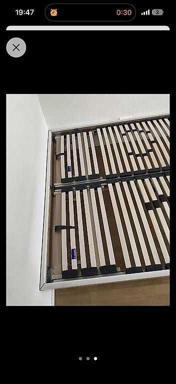 Letti: Betgestell mit Lattenrost  – Usato da Altdorf UR venduto da nemio.shop 2