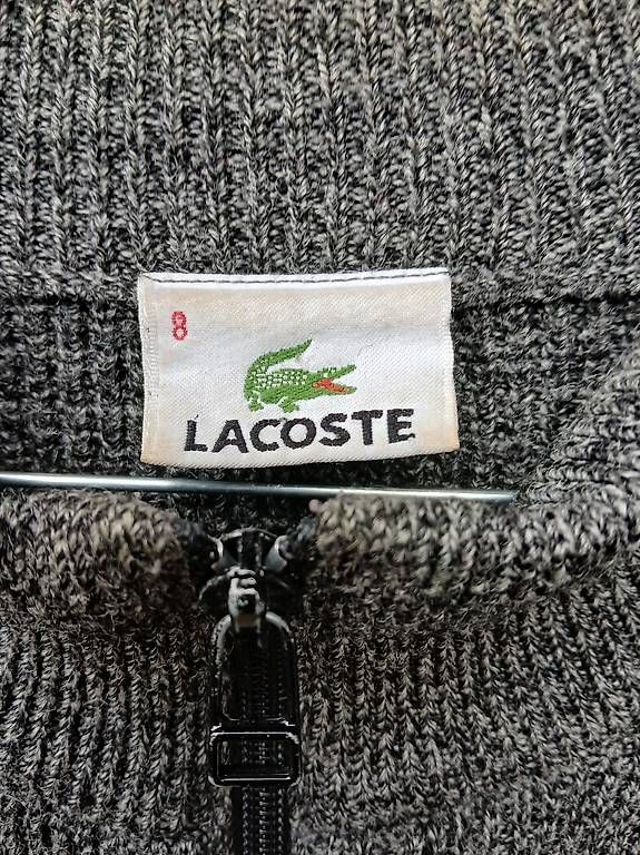 Jacken: Vintage LACOSTE Jacket grey mélange - Men or oversized – Gebraucht aus Ochlenberg von Pbw_ardrobe 1