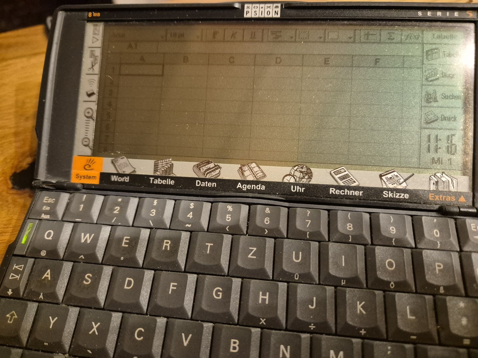 Psion PDAs: Psion Serie 5 Handheld Computer mit Zubehör  – Gebraucht aus Winkel von Heuresis 2