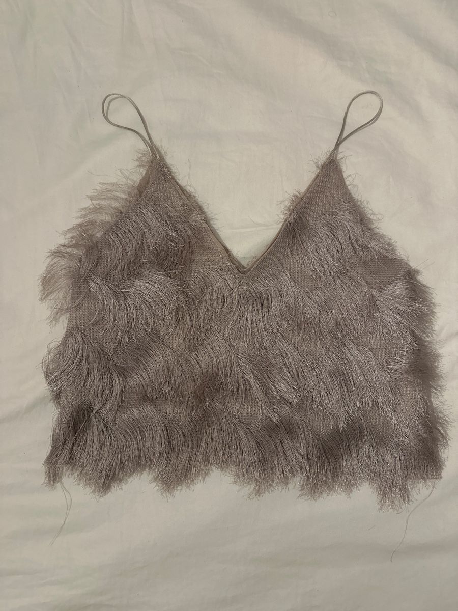 Zara Top: Fransen Top, elegant & stylisch Gr. M – Nuovo (secondo la descrizione) da Luzern venduto da val_z5jn