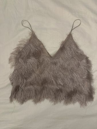 Fransen Top, elegant & stylisch Gr. M