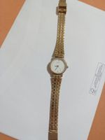 M-Watch by Mondaine – Elegante Damenuhr – Swiss Made – Gold