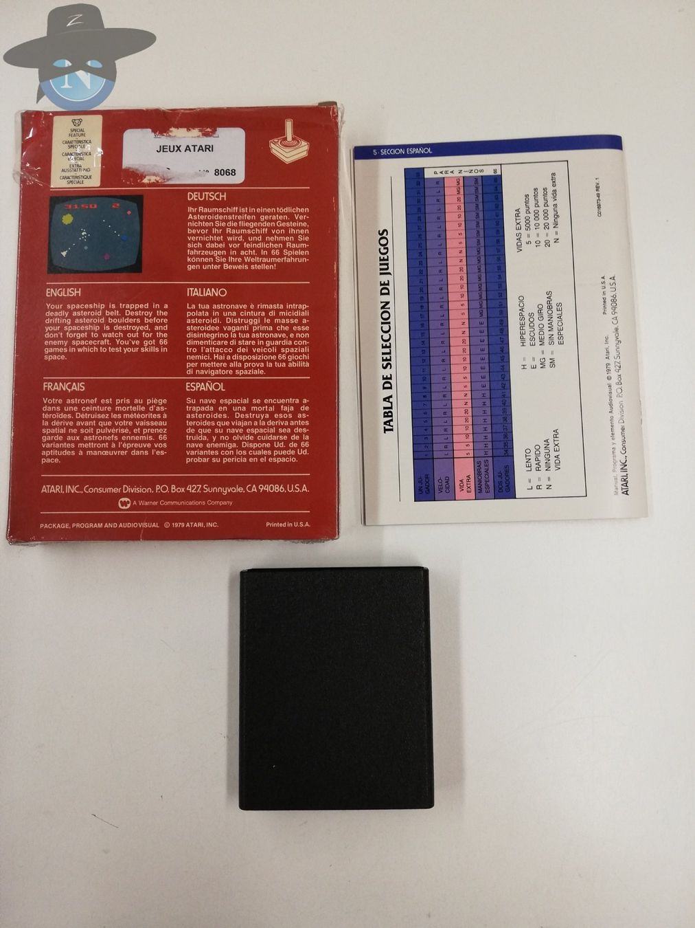 Atari Spiele: Asteroids - Special Feature Version / Atari VCS 2600 – Gebraucht aus St. Gallen von zorro_dc 1