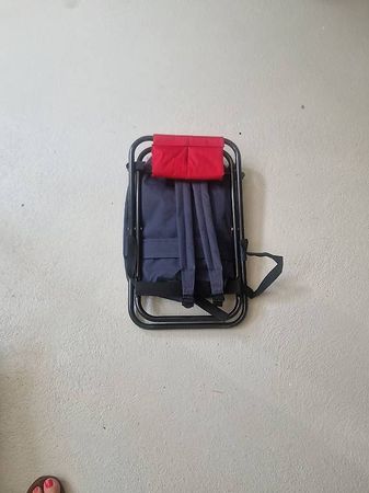 Rucksack mit Sitzmöglichkeit