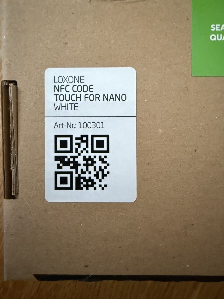 Loxone Composants électroniques: LOXONE - NFC CODE TOUCH FOR NANO (Neu) – Neuf avec emballage d'origine à Bottmingen par theskymax 6