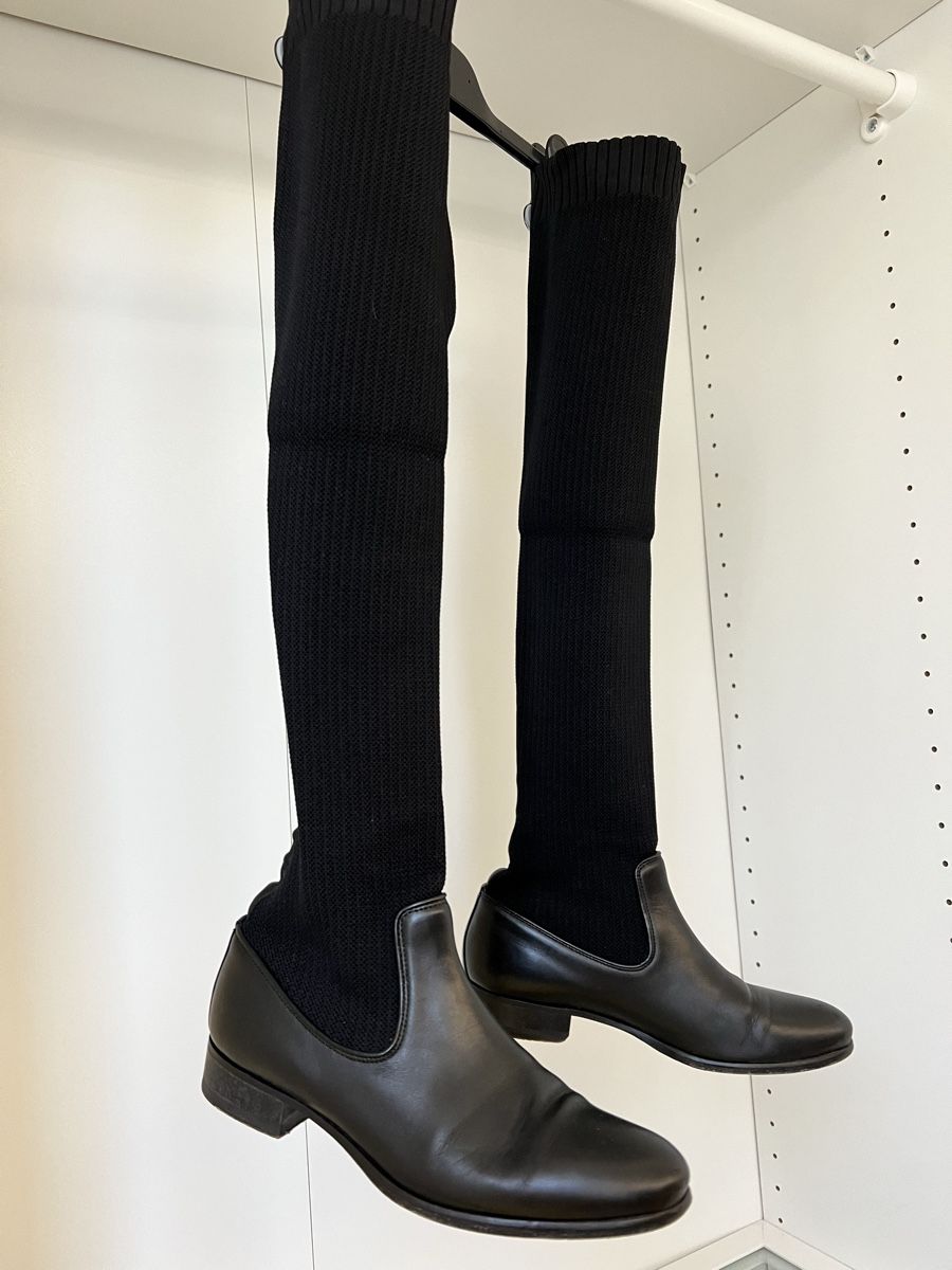 Hugo Boss Scarpe da donna: Hugo Boss Overknee Stiefel Gr.37 – Usato da Zürich venduto da WomenMenKidsClothes