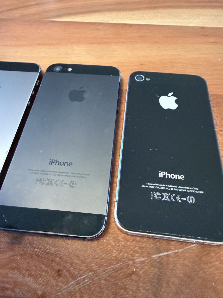 Apple Telefoni cellulari / Smartphones: Diverese Apple iPhone gebraucht  – Difettoso da Langnau i. E. venduto da Piaggiosi5 6