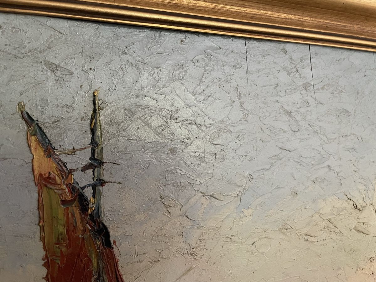 Tableaux: Huile au couteau sur contreplaqué 1940 Louis Bissinger – D'occasion à Lamboing par christopheO 1