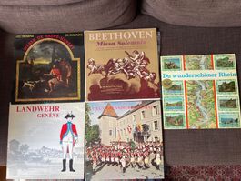 5 Vinyl Schallplatten div. Musik