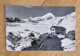 Berggasthaus Langefluh mit Stempel, Saas Fee