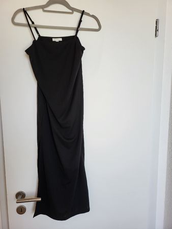 Schickes, elegantes, schwarzes Sommerkleid, H&M, XS