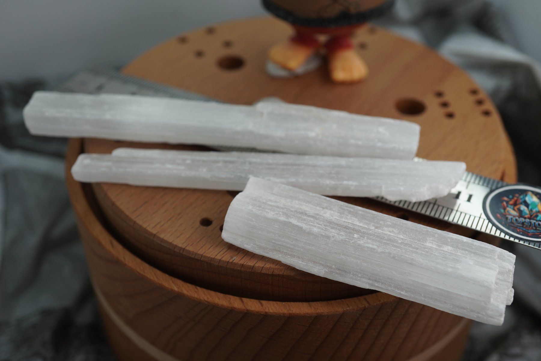 Mineralien & Heilsteine: Selenit Stäbe  3 Stück    Ab 1.-(1) – Neu und originalverpackt aus Eschenbach SG von topstone 5
