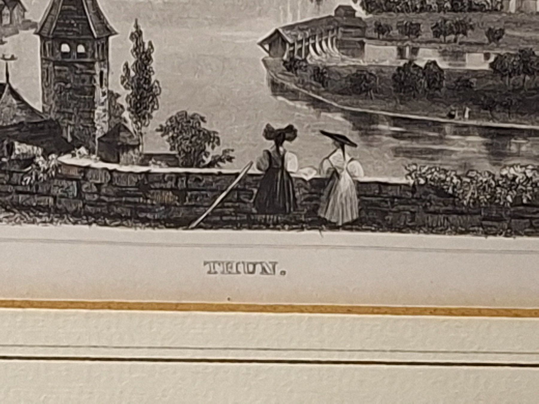 Gravures: Farbstich von Thun 1902 – D'occasion à Schaffhausen par meteor7 2