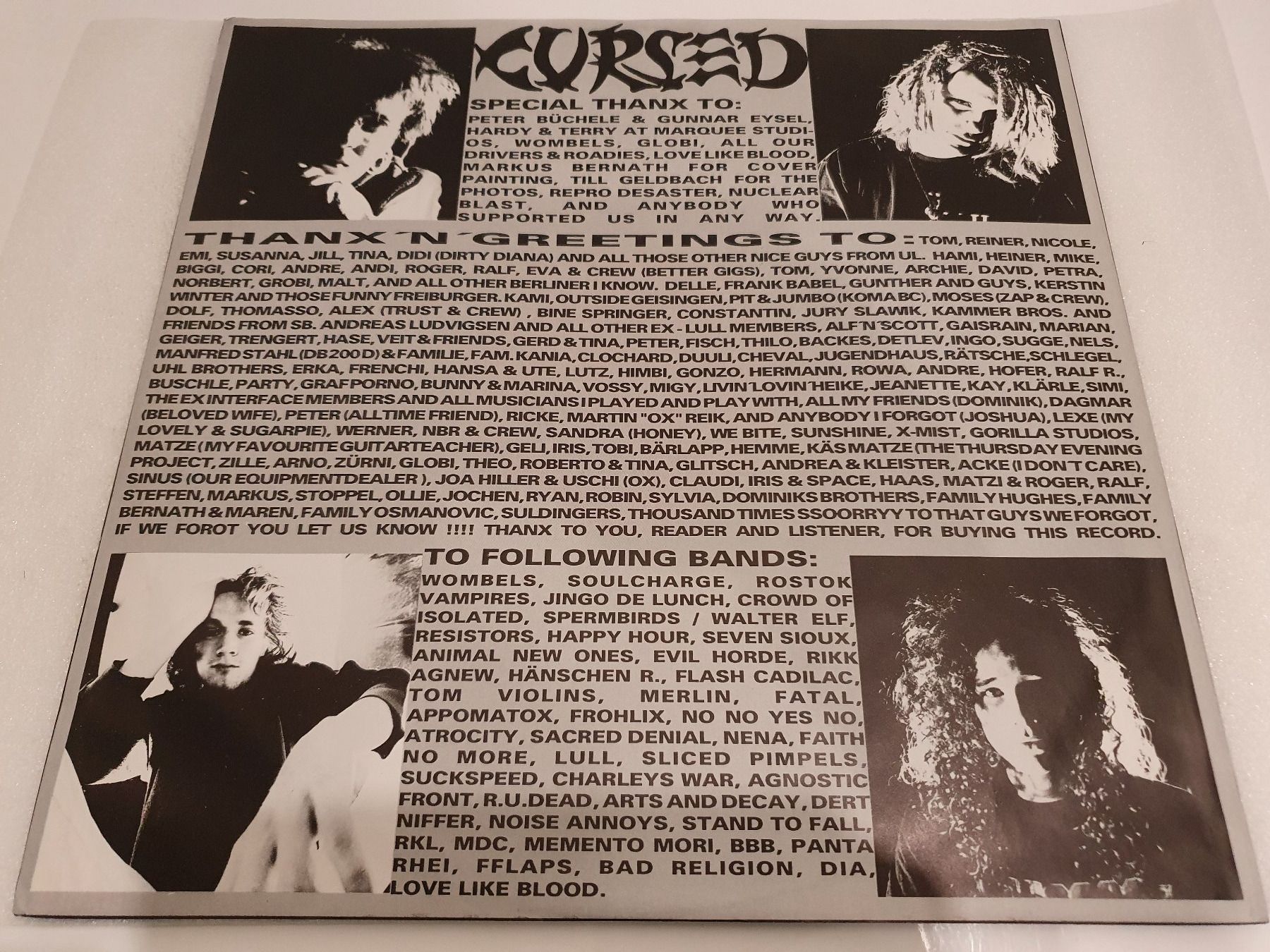 Dischi in vinile: Cursed – Rhapsody – Usato da Uster venduto da Vinyl-Leidenschaft 3