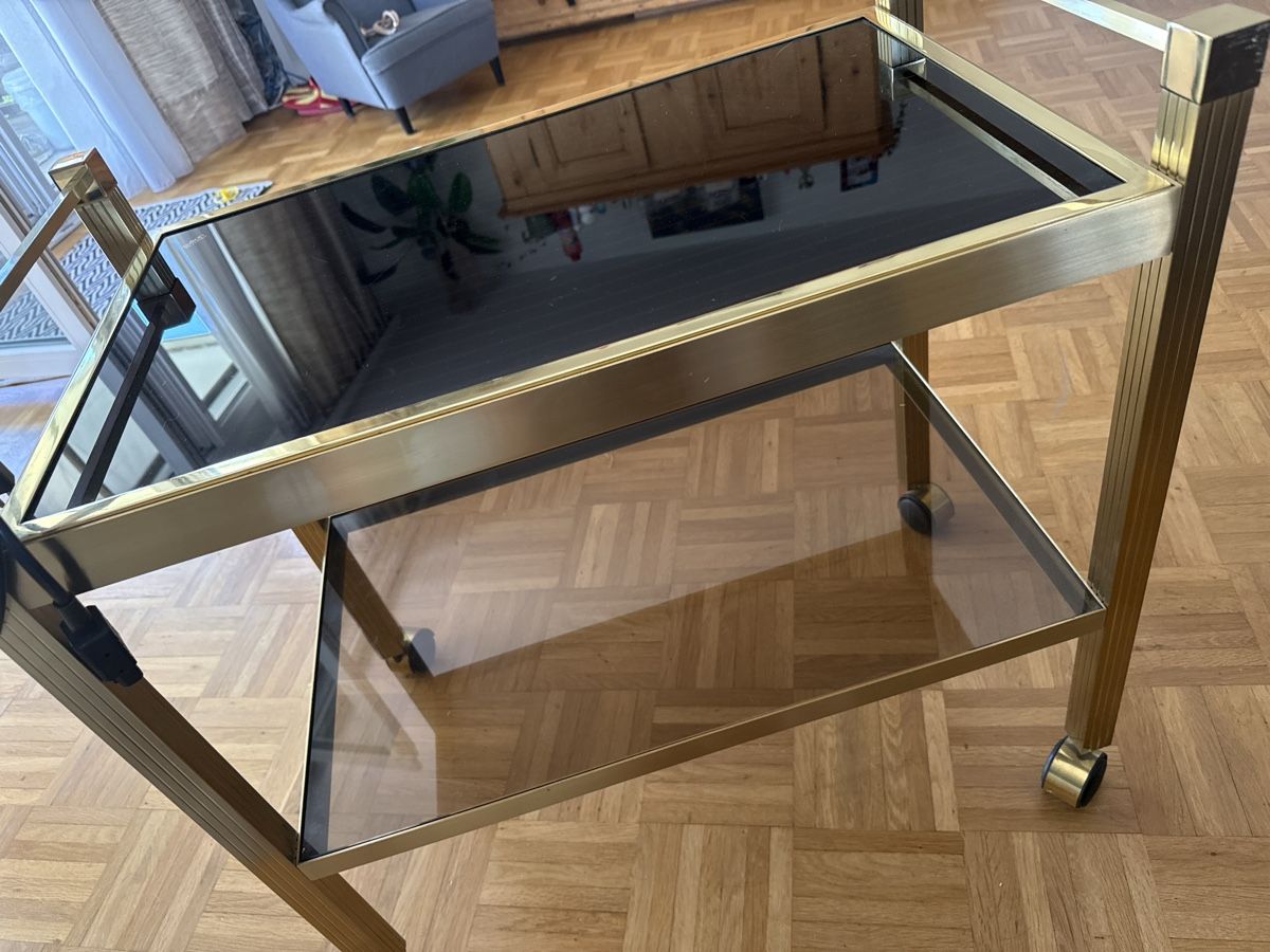 Culle: Salton Hotray Servierwagen, Goldfarben – Usato da Köniz venduto da Saxi3 2