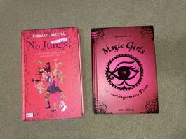 Zwei Jugendbuecher „No Jungs“ und „Magic Girls“